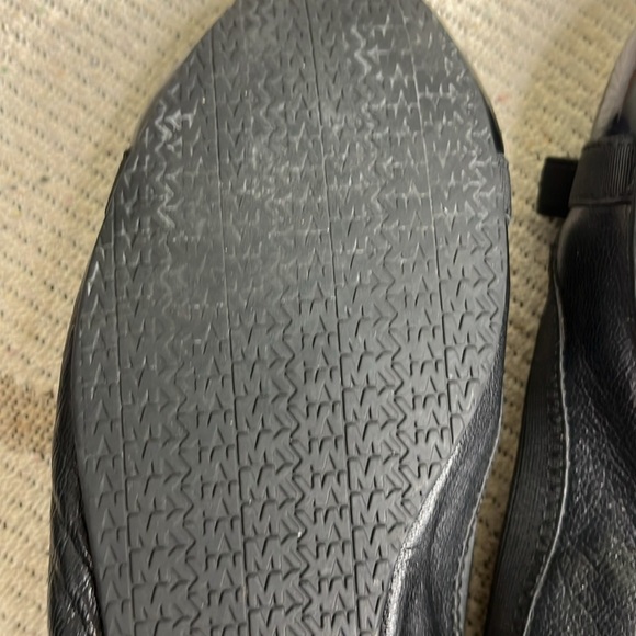 Michael Kors Black patent/ Leather Logo Bow Slip On Ballet Flats 7.5 - Picture 10 of 13